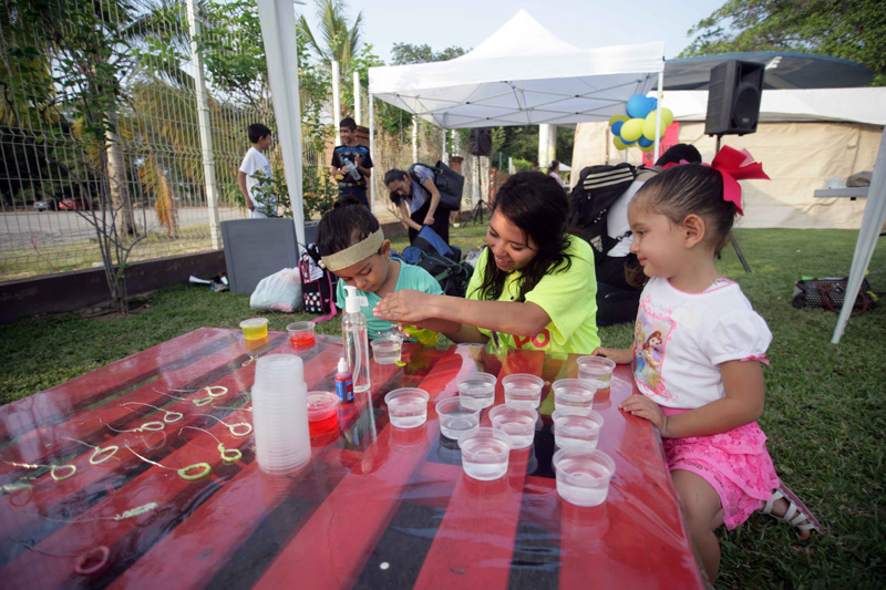 Extraordinaria respuesta a Expo Kids en Puerto de Luna