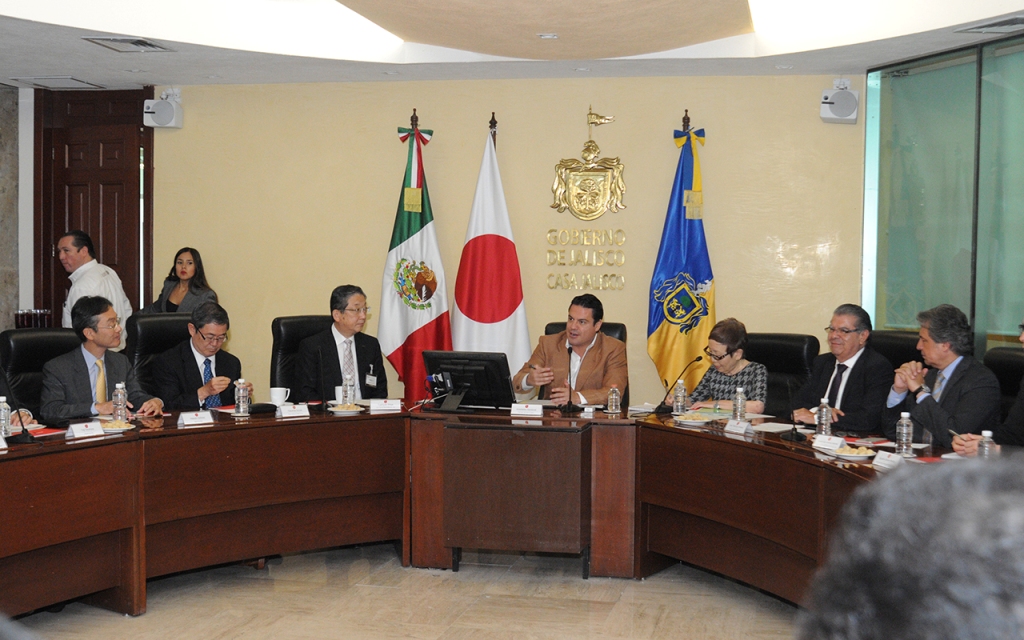 Capta Gobernador  interés de japoneses para invertir en Jalisco