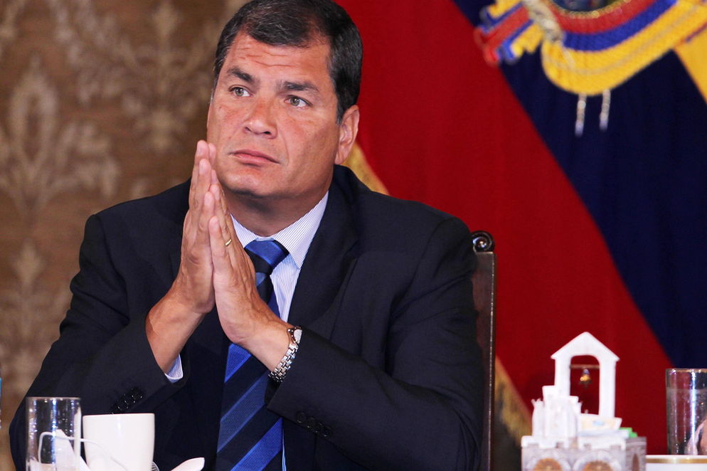 Presidente de Ecuador descarta postularse para ser reelegido