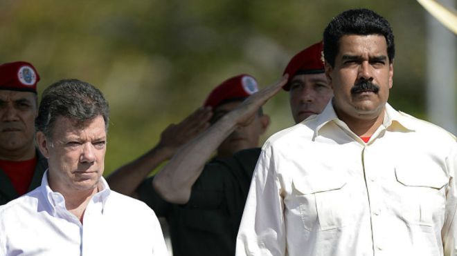 Maduro y Santos evaluarán situación en la frontera