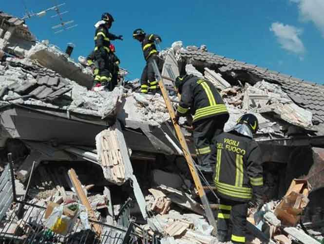 Cancillería activa números de emergencia por sismo en Italia