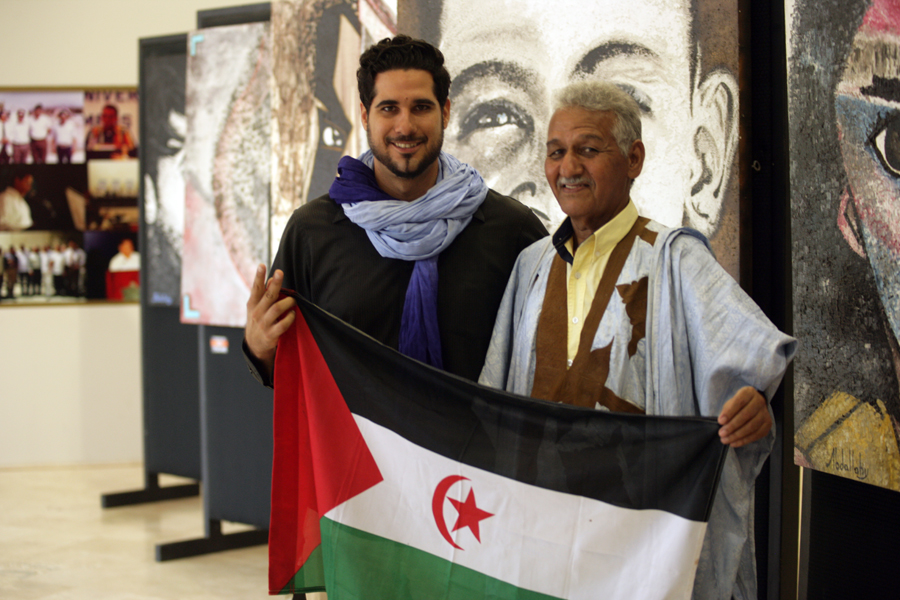 Embajador Saharaui invitado de honor a exposición de “Abdallahy“