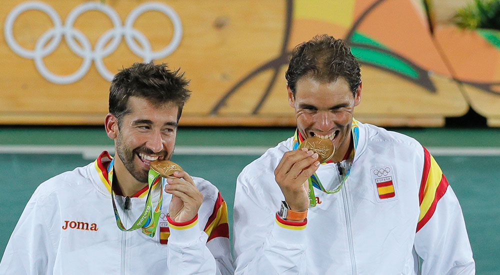 Nadal y López conquistan el oro en dobles