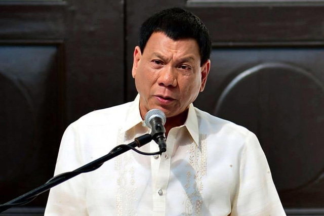 Duterte compara su campaña antidrogas con el Holocausto
