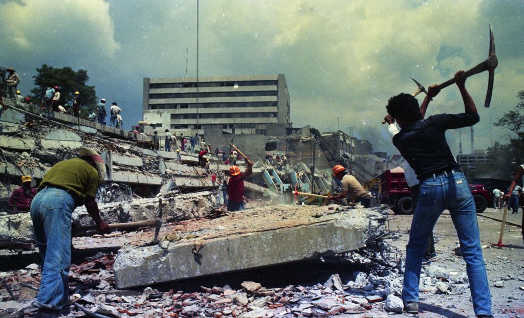 Los daños del terremoto de 1985
