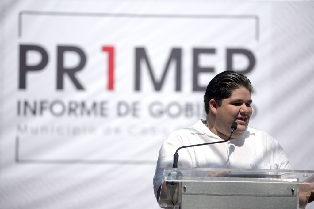 Enfatiza Prisciliano Ramírez, obra pública de Cabo Corrientes en primer informe de gobierno