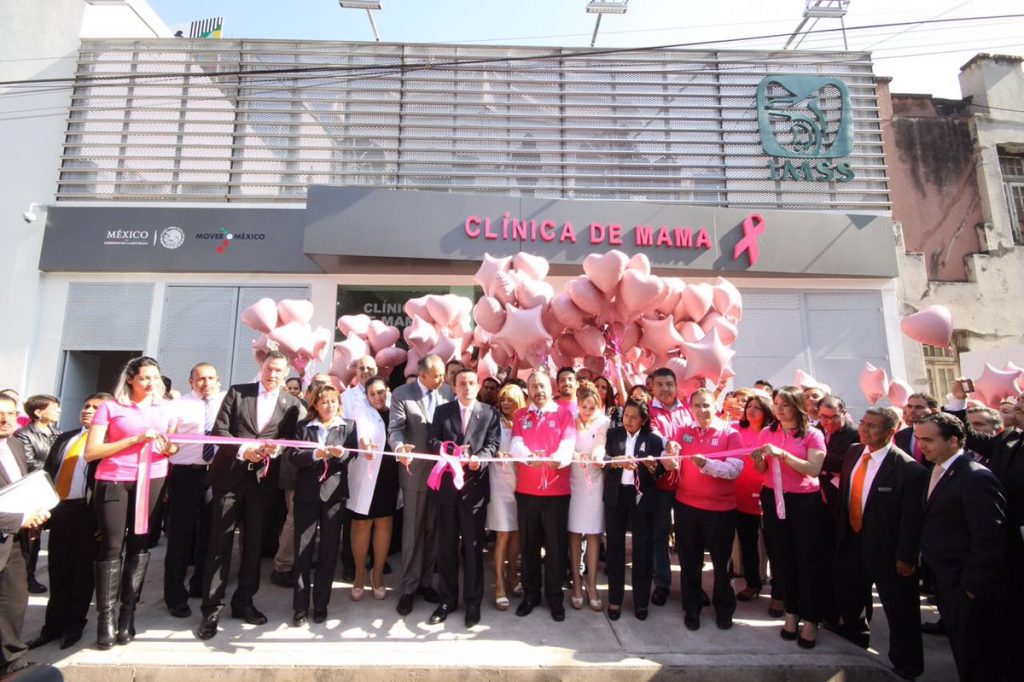 IMSS inaugura primera clínica contra cáncer de mama