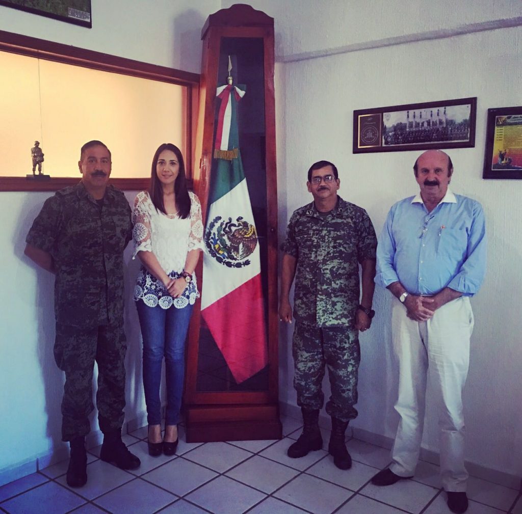 Establece alianzas Canaco con 41/a. Zona Militar para un comercio seguro y vigilado