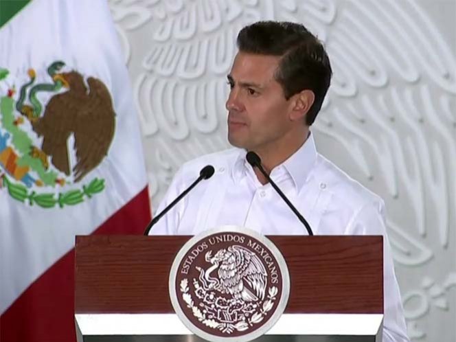Peña Nieto urge a dar marco jurídico a Fuerzas Armadas en seguridad
