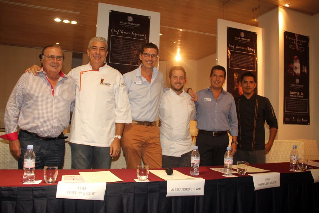 Presentan chefs y actividades de Festival Gourmet en Villa Premiere