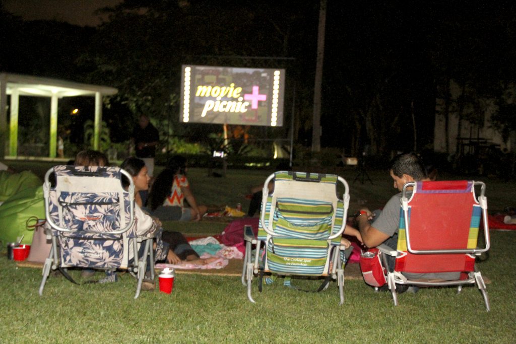 Arrancó Movie + Picnic, el cine al aire libre en Puerto Vallarta