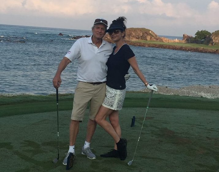 Michael Douglas y Catherine Zeta-Jones visitan Riviera Nayarit