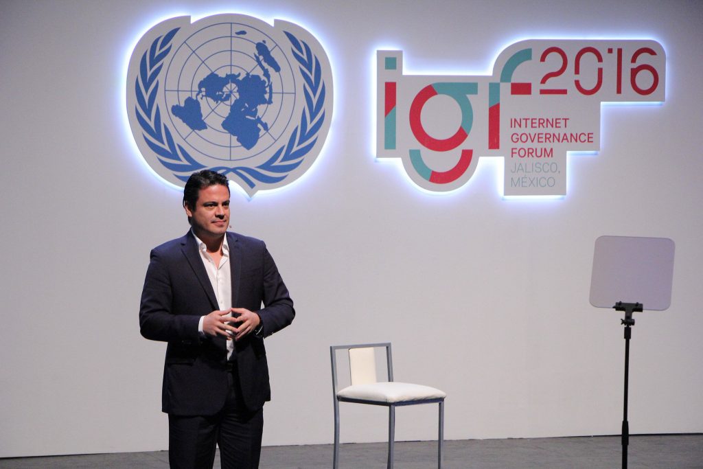 Participa Gobernador en Foro para la Gobernanza de Internet de la ONU
