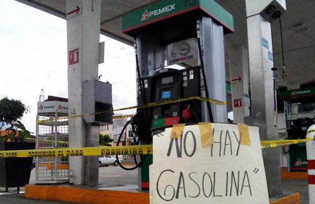 Llega el desabasto de gasolina a Jalisco