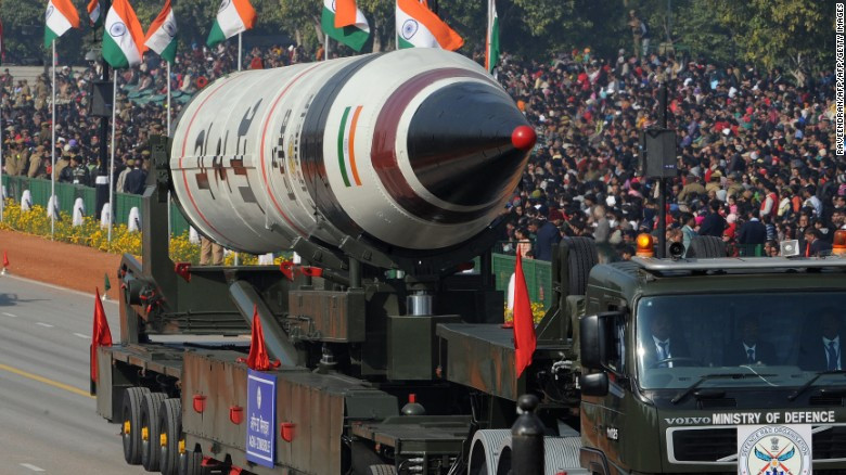 Poderoso misil: la más reciente prueba nuclear de la India