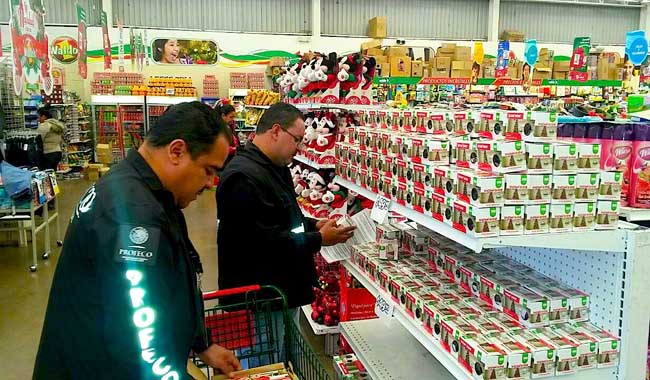 Participa Canaco en verificación y vigilancia a comercios en fiestas decembrinas