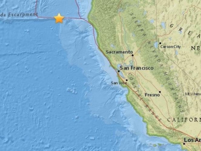 Sismo 6.5 grados sacude California; no hay alerta de tsunami