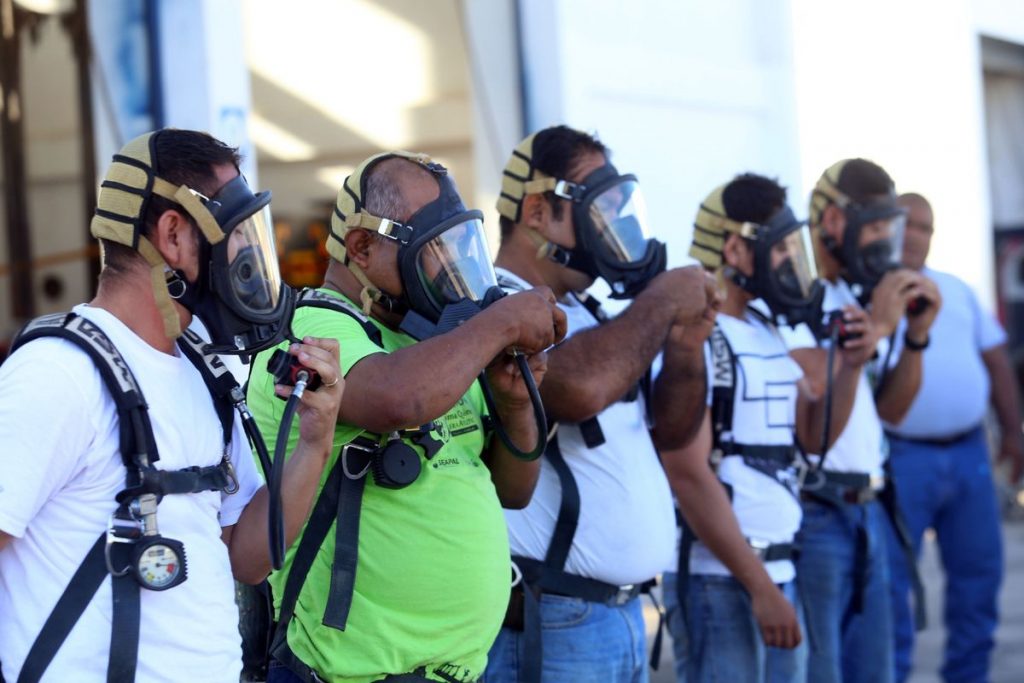 Fortalece Seapal habilidades del personal en manejo de Gas Cloro