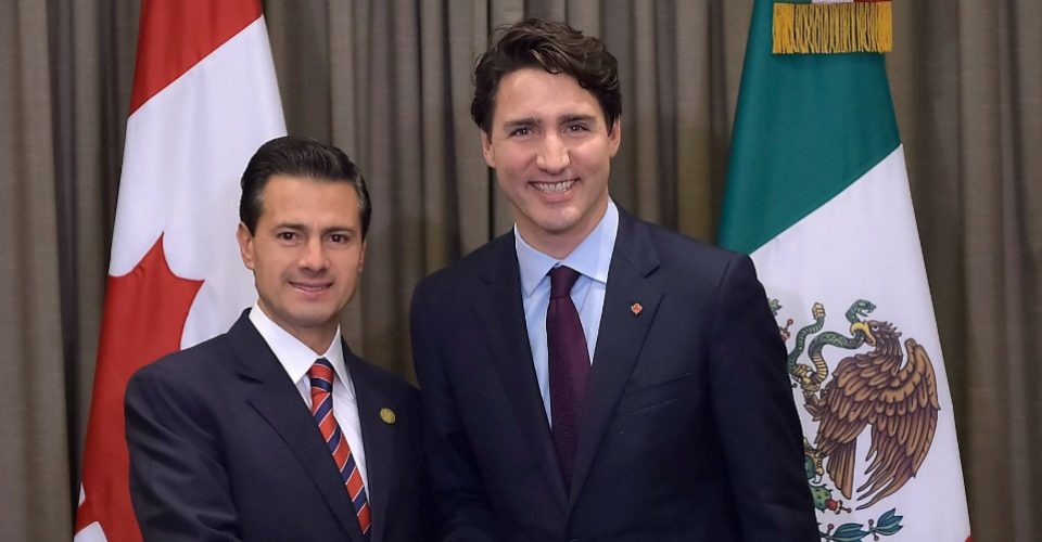 Canadá dejaría solo a México, en la re negociación sobre el Tratado de Libre Comercio