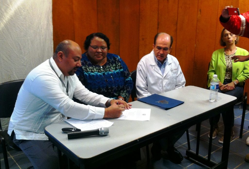 Da EU equipamiento al Hospital Regional con valor de 4 mil dólares