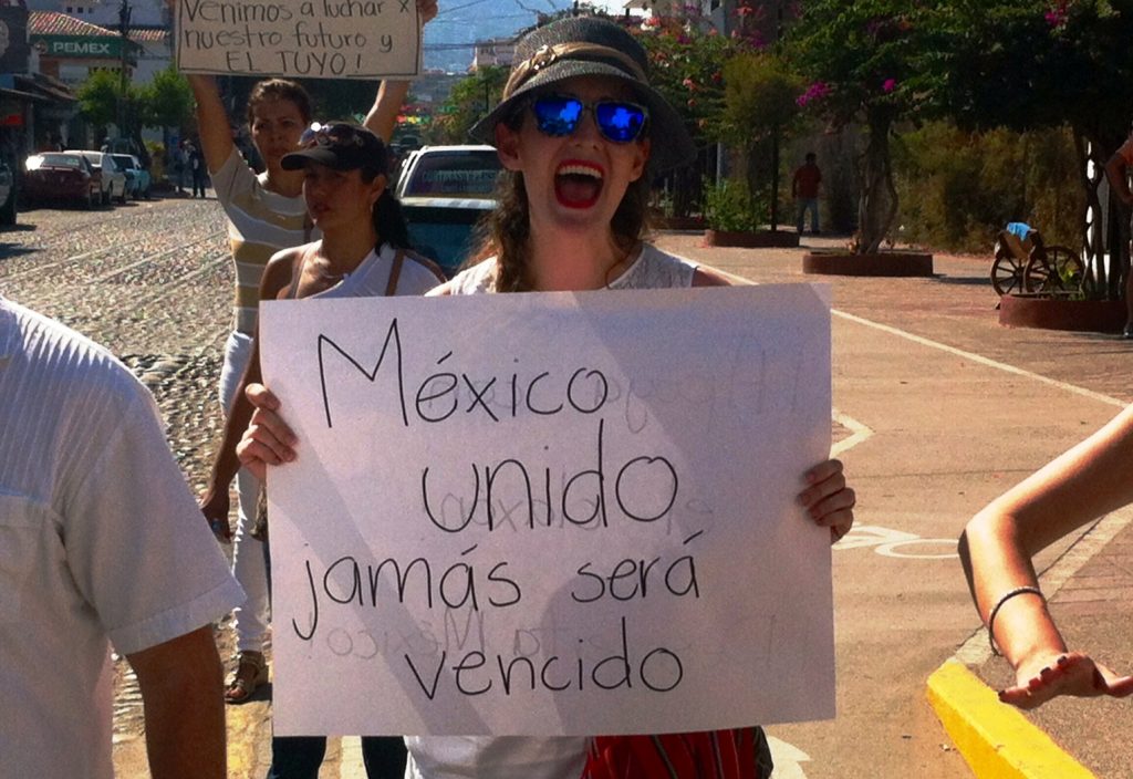 Protesta Puerto Vallarta contra los “gasolinazos”