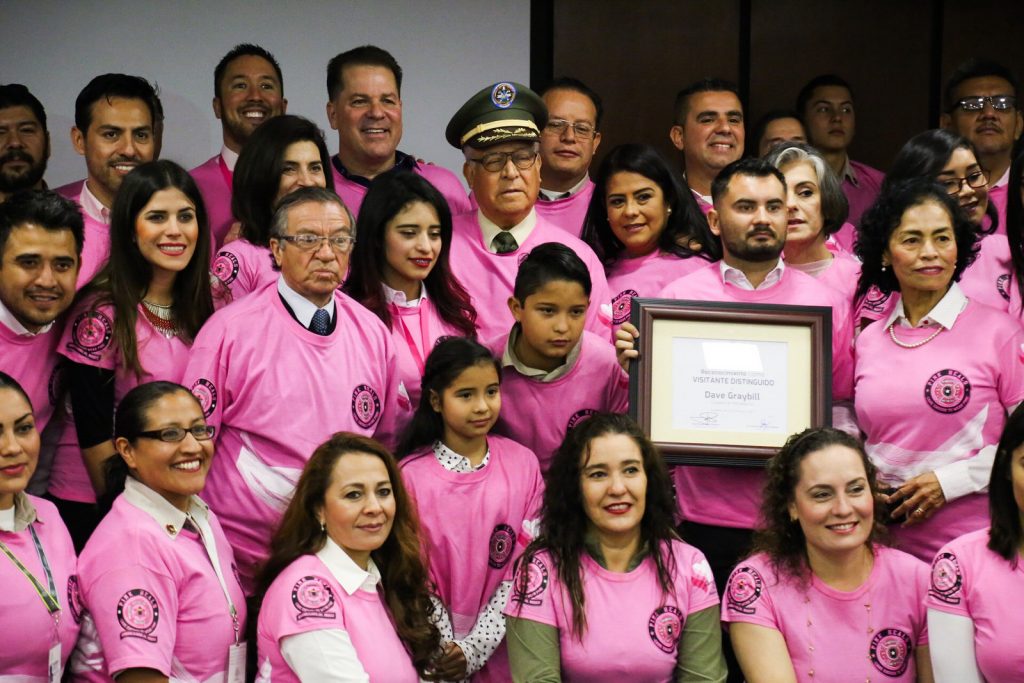 Presenta Protección Civil de GDL el proyecto Conciencia Rosa sobre Ruedas