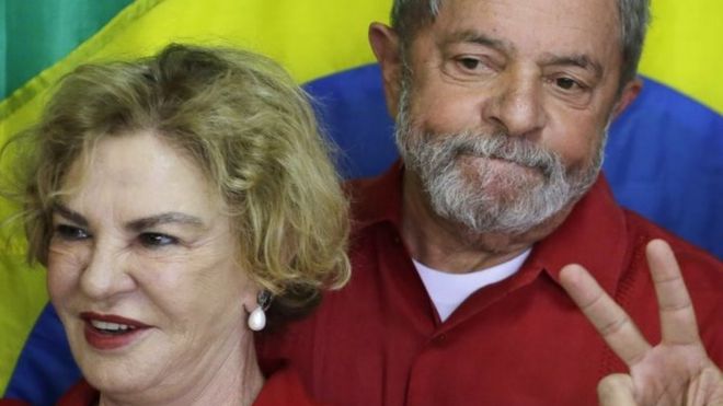 Declaran muerte cerebral a esposa de Lula da Silva; mandatarios envían solidaridad