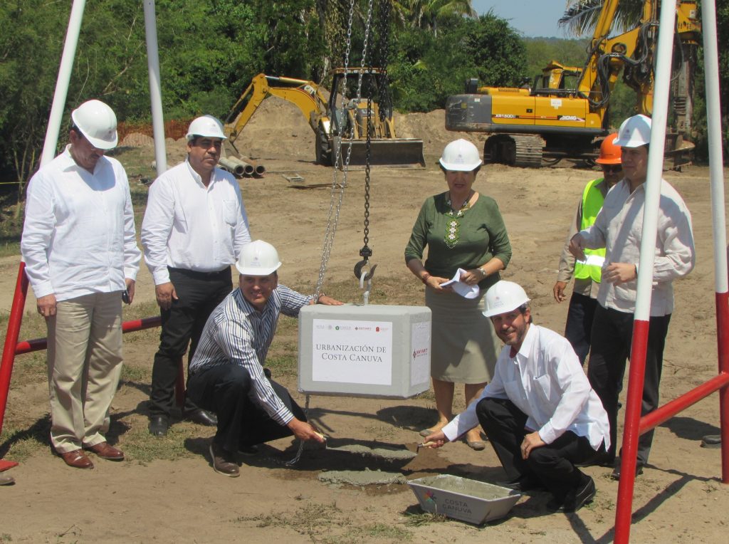 Instalaron primera piedra de Costa Canuva en Riviera Nayarit