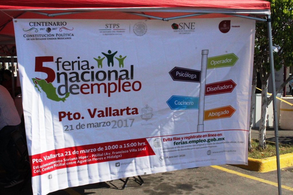 En 4 horas, desarrollan Feria Nacional de Empleo en Puerto Vallarta