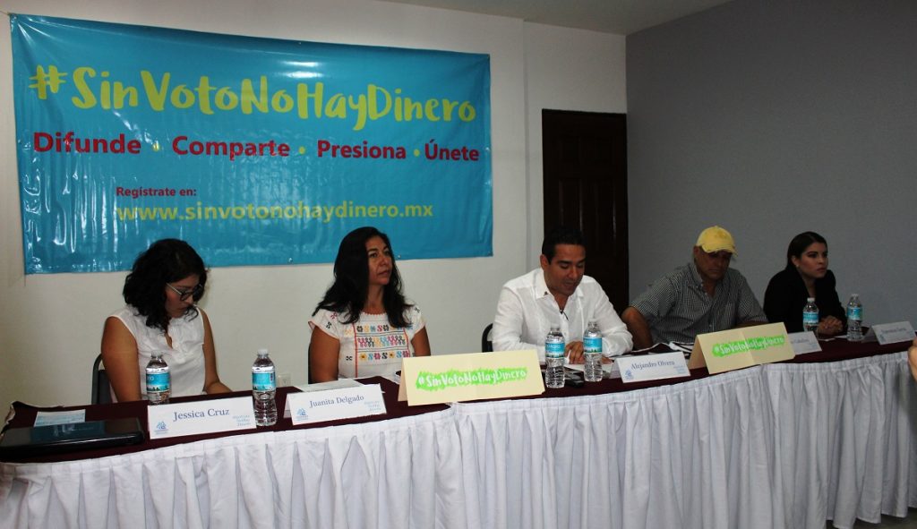 Rechaza Coparmex fines políticos al apoyar #SinVotoNoHayDinero de Kumamoto