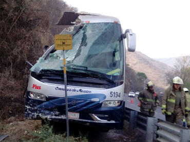 Registran accidente en carretera Tepic-Guadalajara