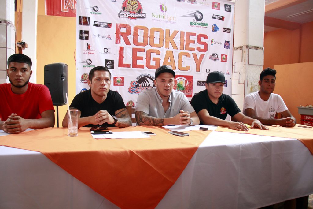 Presentan cartelera de “Rookies Legacy“ de artes marciales mixtas