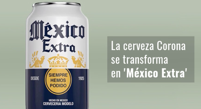 La cerveza corona se transforma en 'México Extra'
