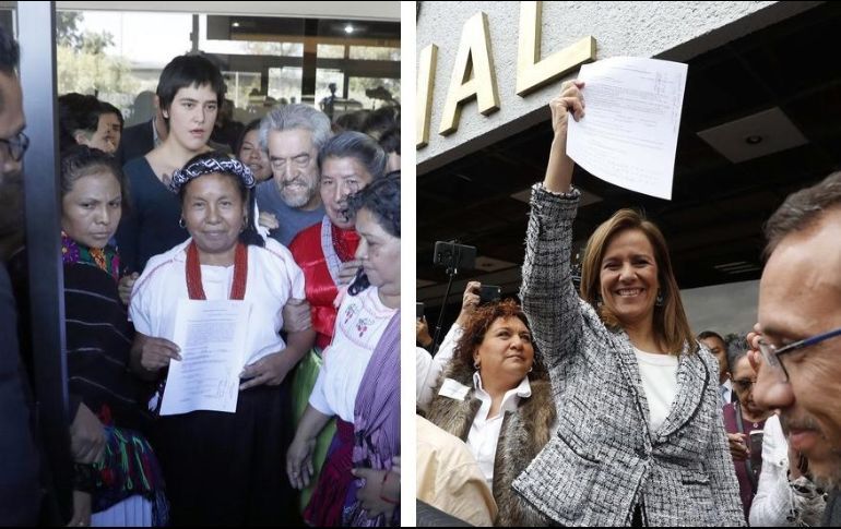 Sólo seis mujeres compiten por la Presidencia de México