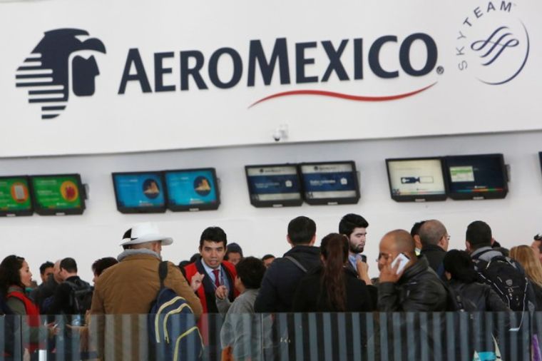 Van 61 vuelos de Aeroméxico afectados por paro de pilotos