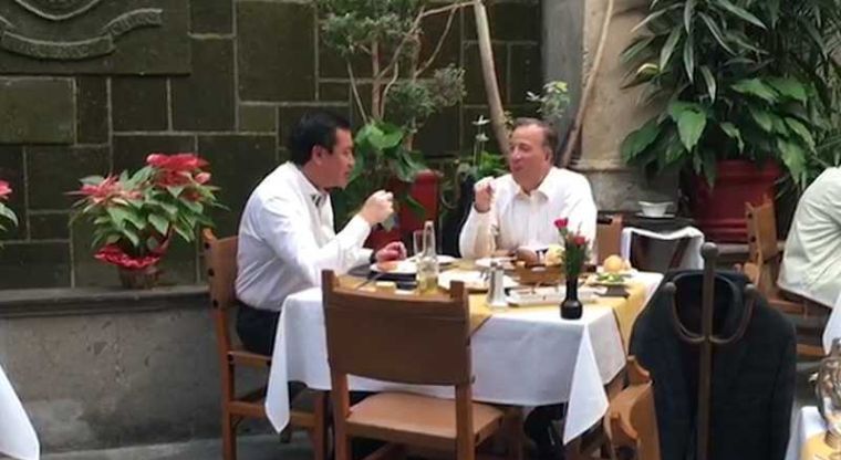 Meade y Osorio, entre cervezas ¿pactan la paz?