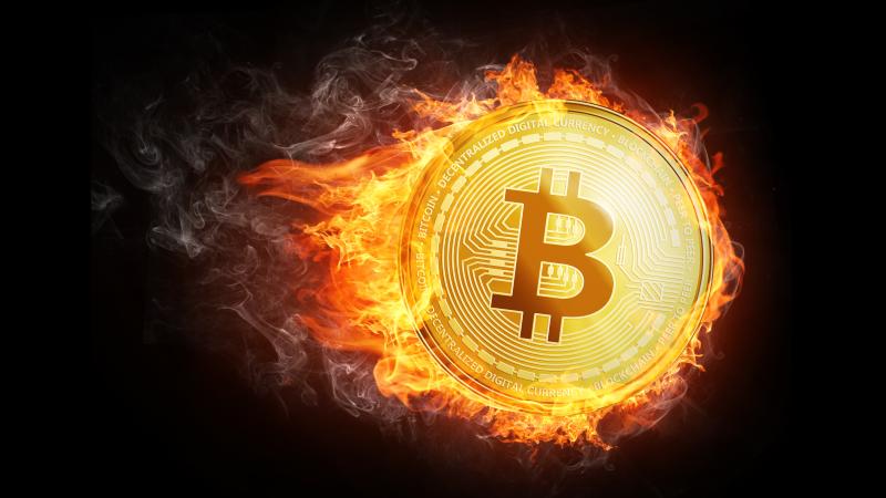 EL bitcoin cae debajo de su máximo de 11,000 dólares