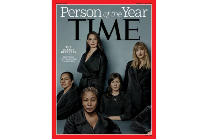 Time nombra Persona del Año al movimiento contra el acoso sexual #MeToo
