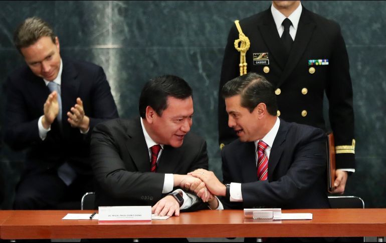 Peña Nieto pide a nuevo titular de la Segob combatir criminalidad en municipios