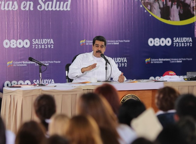 Maduro acusa a las agencias de noticias de hacer ‘campaña’ contra Venezuela