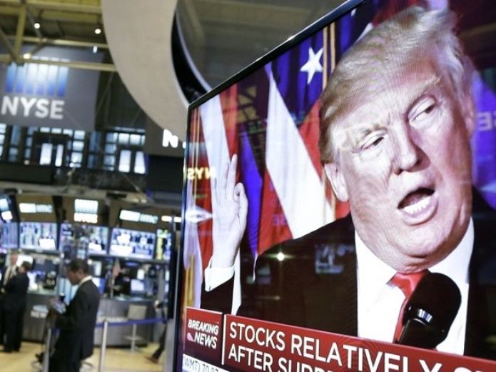 Trump guarda silencio sobre la caída de los mercados