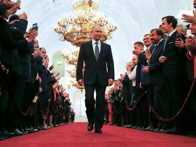 Putin asume su cuarto mandato en Rusia