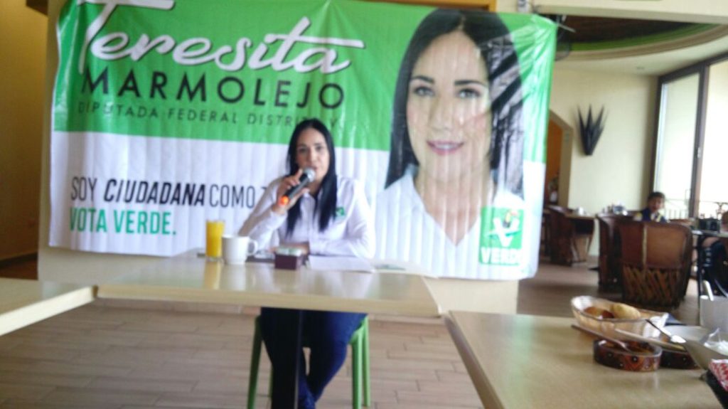 Presenta Teresita Marmolejo propuestas por la Diputación Federal