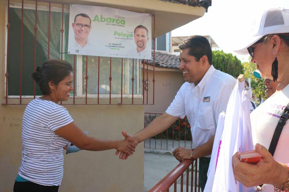 Ofrece Roberto González beneficios y  apoyos reales para los ciudadanos