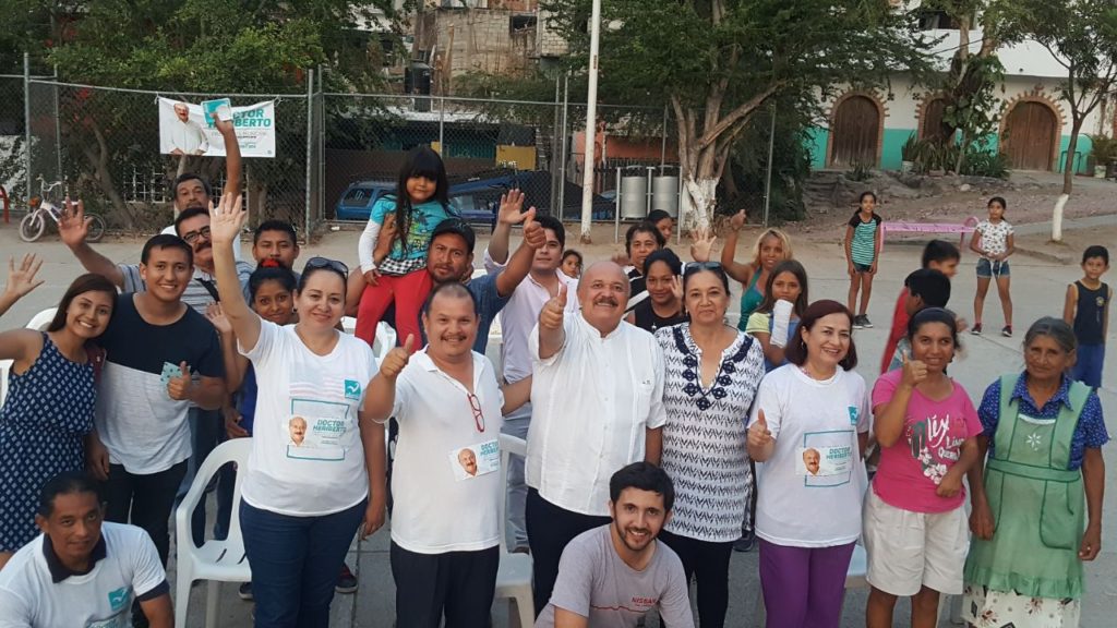 Más colonias se unen en apoyo de Heriberto Sánchez