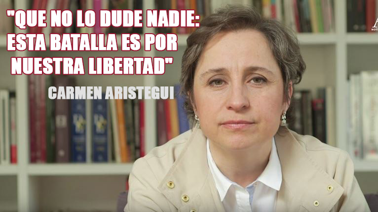Carmen Aristegui fue ilegalmente despedida de MVS, resuelve corte