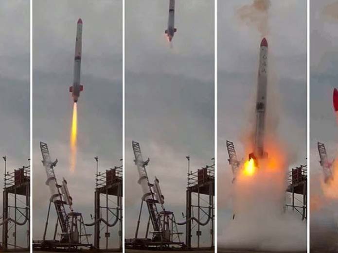 Cohete japonés explota al momento de su lanzamiento