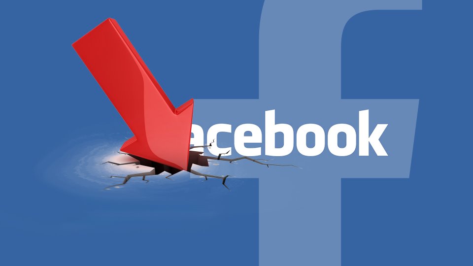Usuarios reportan caída masiva de Facebook