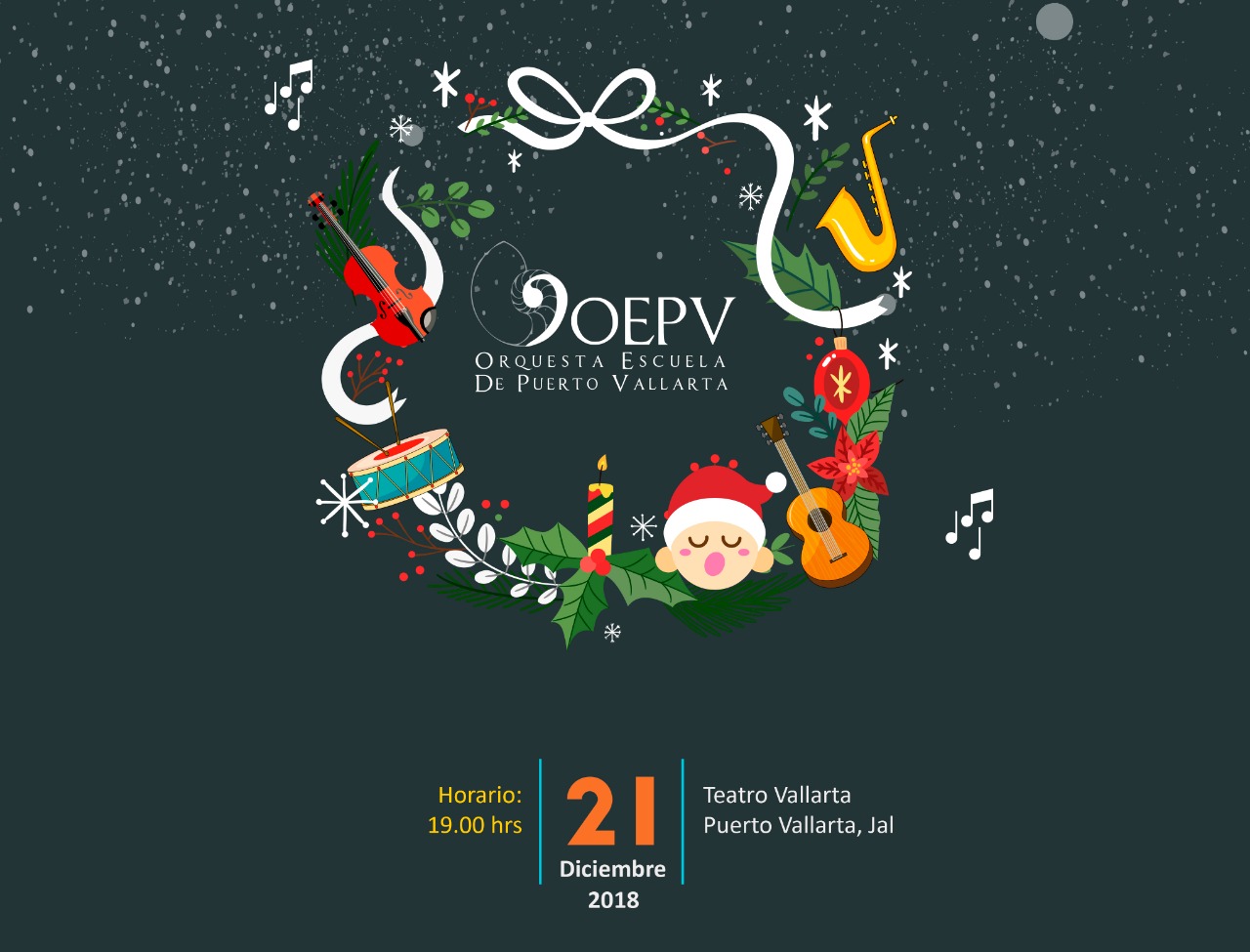 La OEPV anuncia su Concierto de Navidad