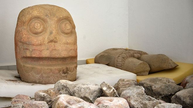 Realizan hallazgo del primer templo dedicado a Xipe Tótec